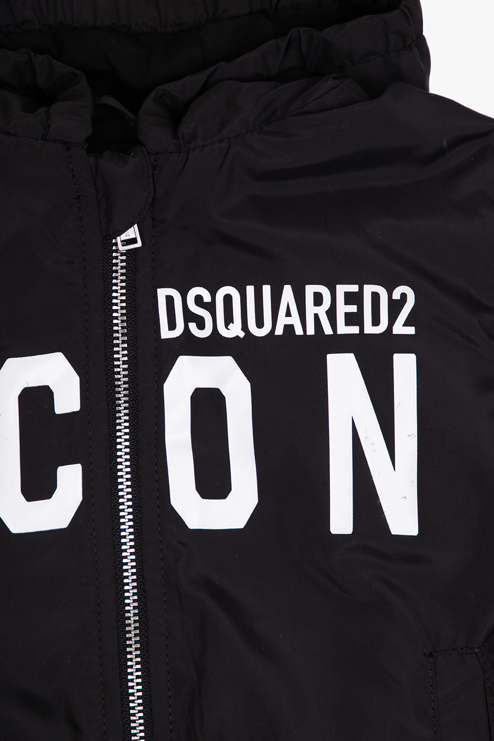 Dsquared2 Kids jacket raw with logo