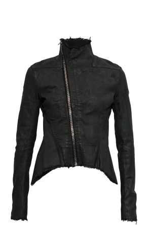 Asymmetrical cut jacket