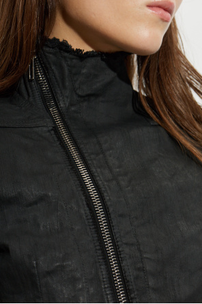 Rick Owens DRKSHDW Asymmetrical cut jacket