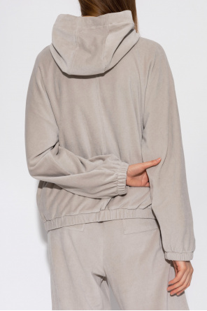 Khrisjoy Velour hooded hoodie