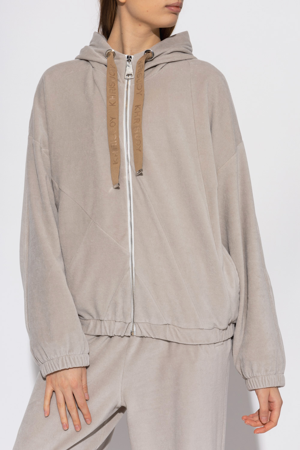 Khrisjoy Velour Powerblend hoodie