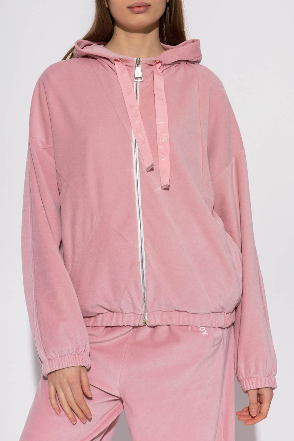 Khrisjoy Velour hoodie