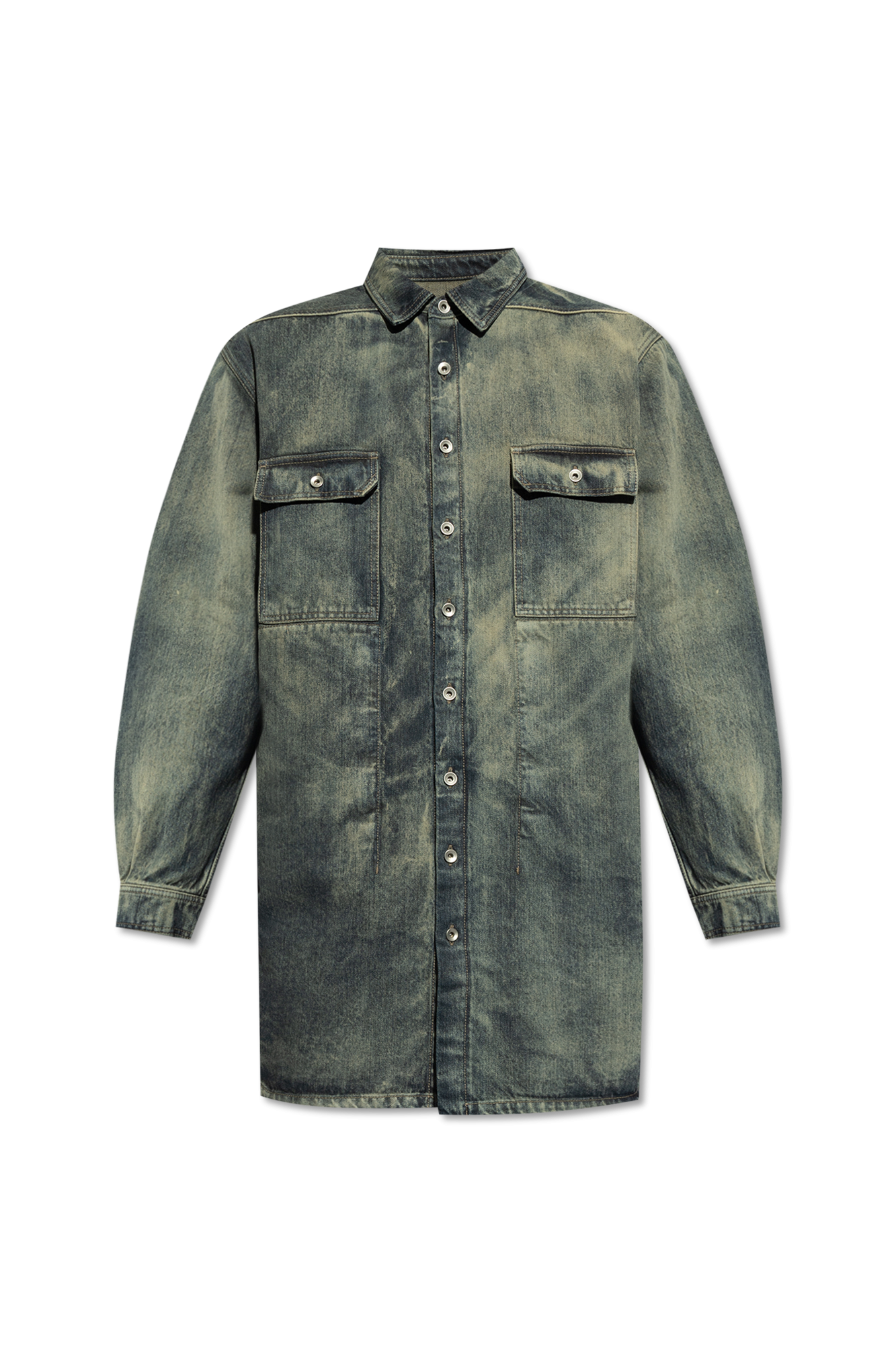 Rick Owens DRKSHDW ‘Jumbo’ oversized denim ltlich jacket