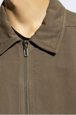 Rick Owens DRKSHDW ‘Zipfront’ jacket with collar