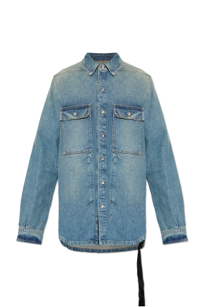 Denim jacket with pockets