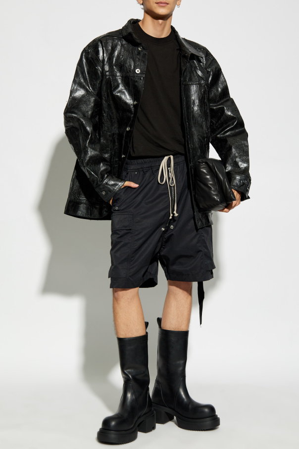 Rick Owens DRKSHDW Kurtka `Jumbo Worker` typu `oversize`