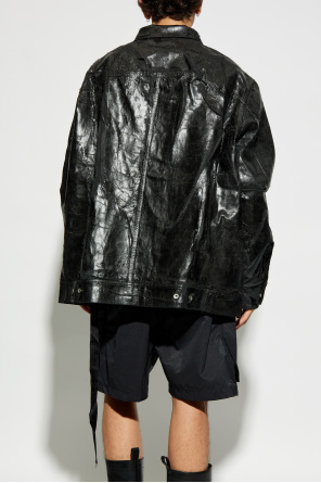 Rick Owens DRKSHDW Kurtka `Jumbo Worker` typu `oversize`