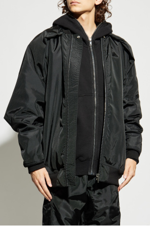 Rick Owens DRKSHDW Bomberjacke „Convertible Jumbo“