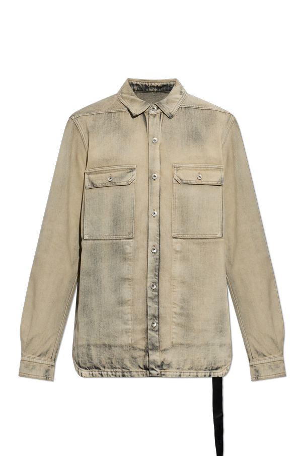 Oversize denim shirt od Rick Owens DRKSHDW