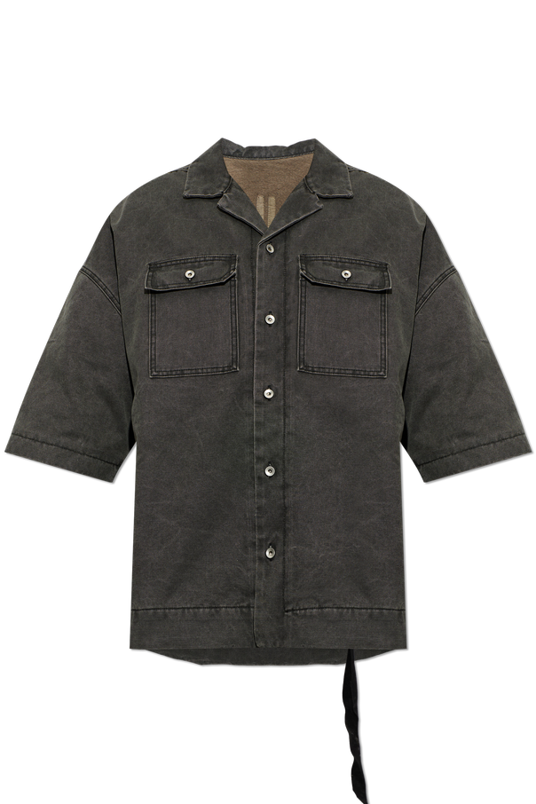 Oversized denim shirt od Rick Owens DRKSHDW