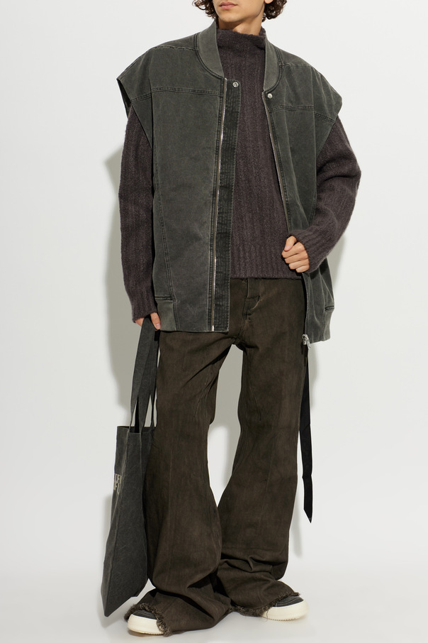 Rick Owens DRKSHDW Jeansweste im Oversize-Stil