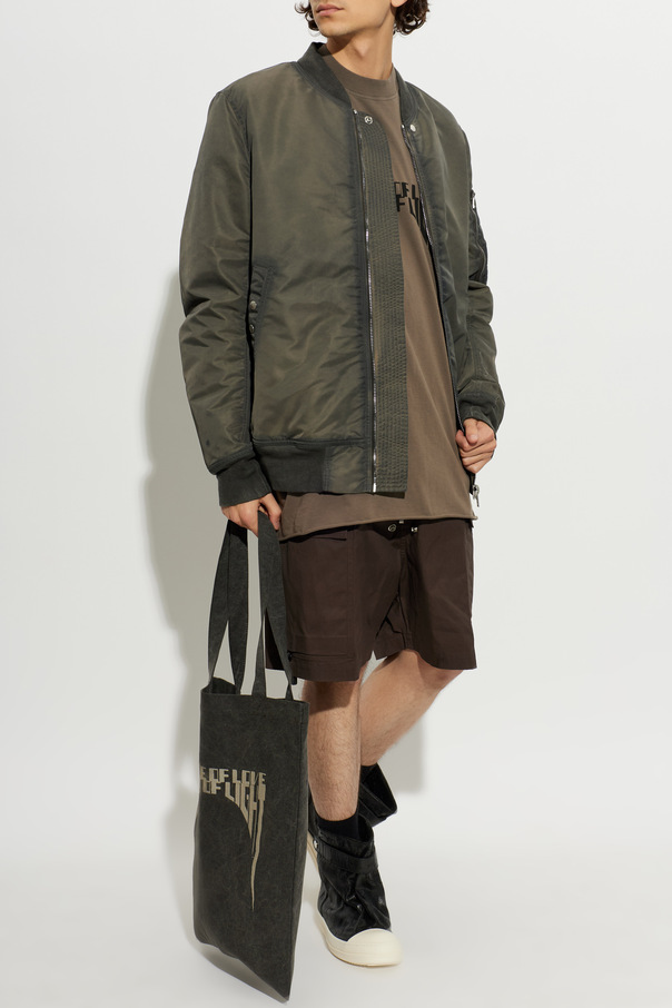 Rick Owens DRKSHDW Casaco bomber acolchoado