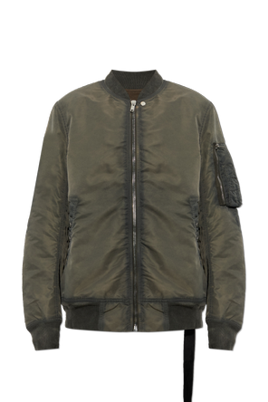 Insulated bomber jacket
