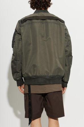 Rick Owens DRKSHDW Casaco bomber acolchoado