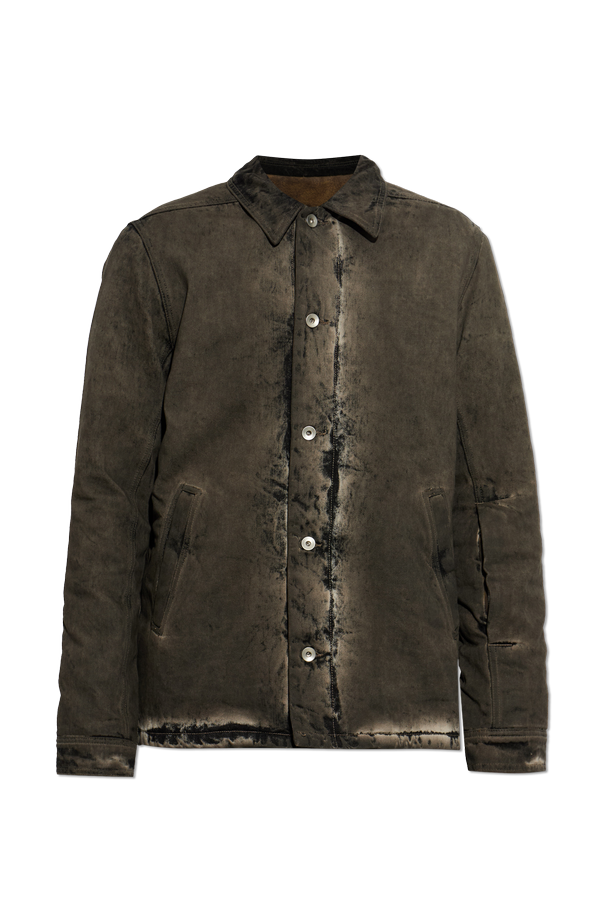 Denim Jacket with Collar od Rick Owens DRKSHDW