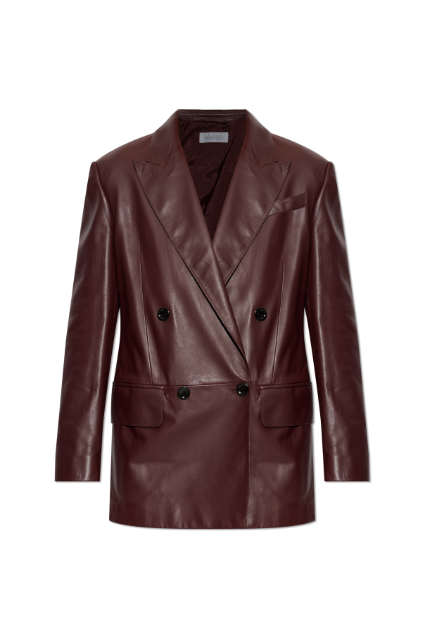 Leather blazer `Duse`, zdjęcie 1 Leather blazer `Duse` od Max Mara