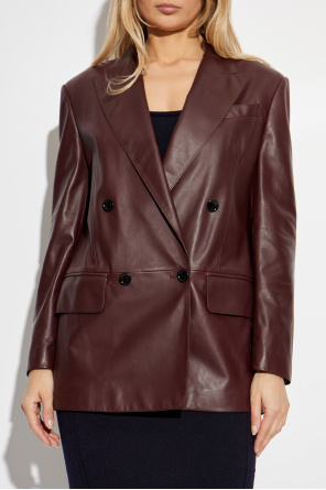 Max Mara Leather blazer `Duse`