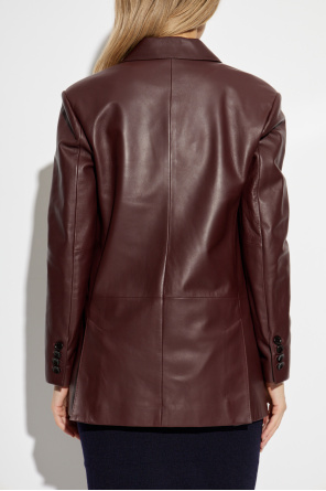 Max Mara Leather blazer `Duse`