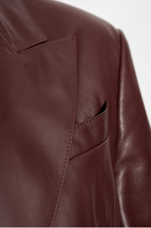 Max Mara Leather blazer `Duse`
