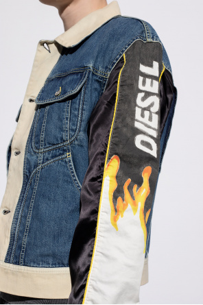 Diesel Jacket with decorative sleeves
