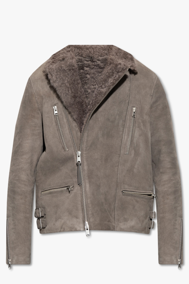 AllSaints ‘Dylan’ shearling organic jacket