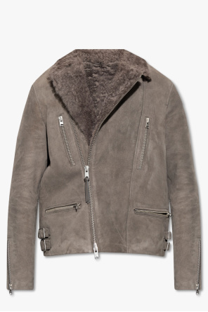 ‘dylan’ shearling jacket od AllSaints