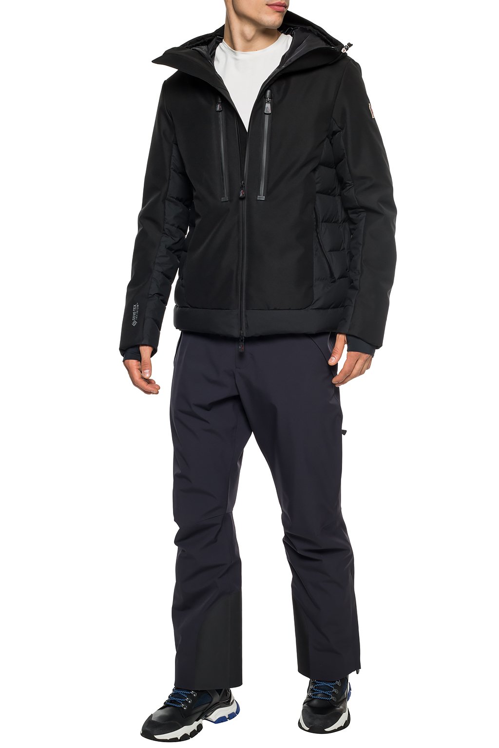 moncler grenoble quilted down jacket