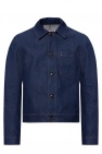 Ami Alexandre Mattiussi Denim jacket with stitching details