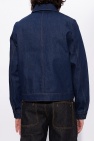 Ami Alexandre Mattiussi Denim jacket with stitching details