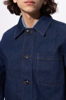Ami Alexandre Mattiussi Denim jacket with stitching details