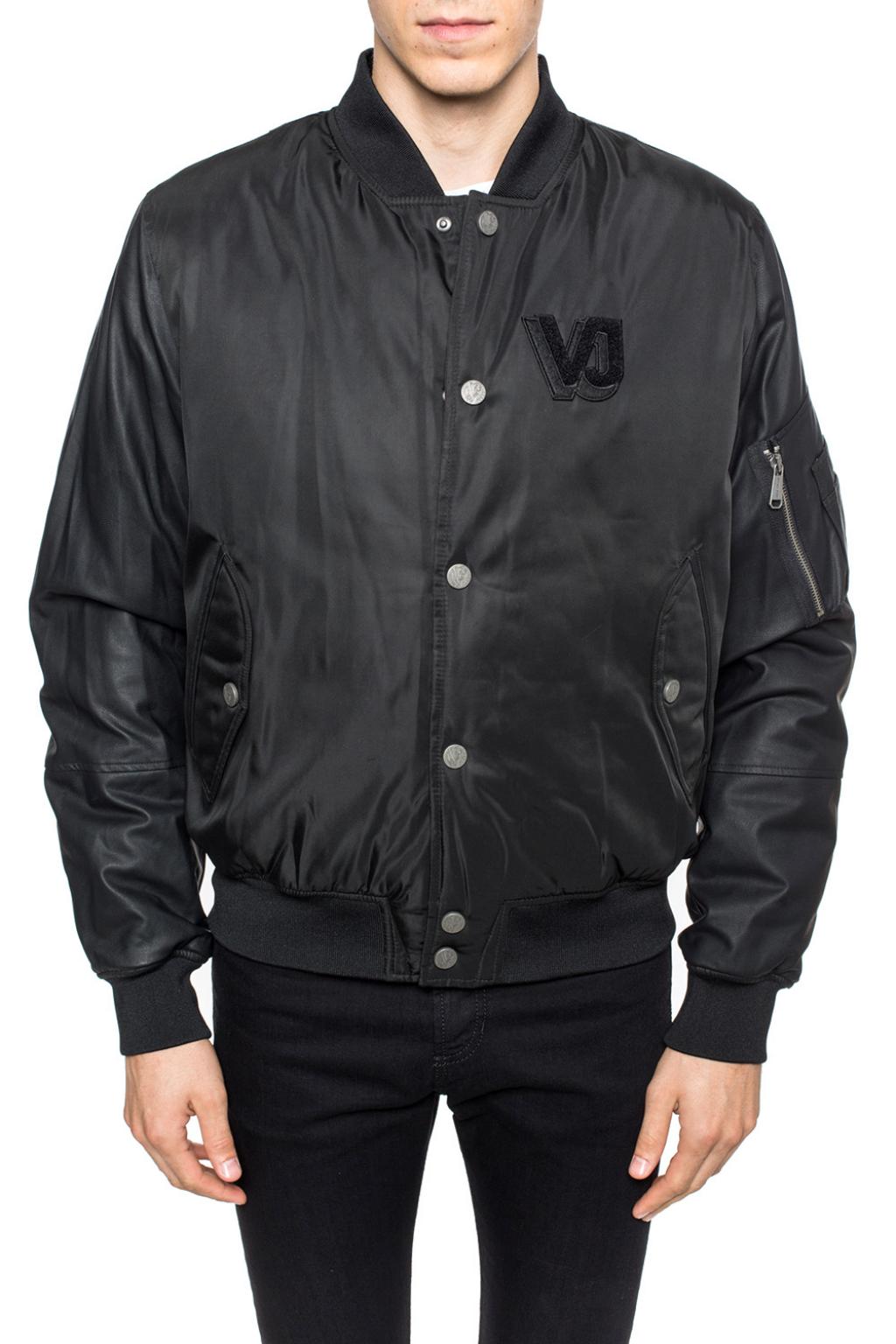 versace jeans bomber jacket