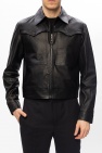 Versace Jeans Couture BLACK Leather jacket