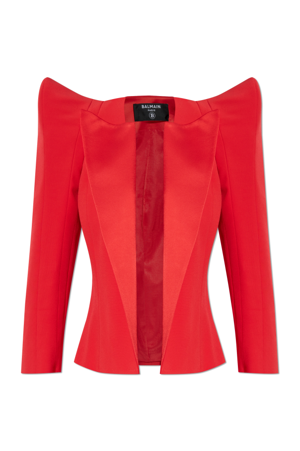 Blazer with decorative shoulders, zdjęcie 1 Blazer with decorative shoulders od Balmain