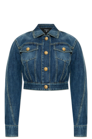 Short denim jacket