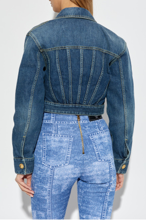 Balmain Kurze Jeansjacke