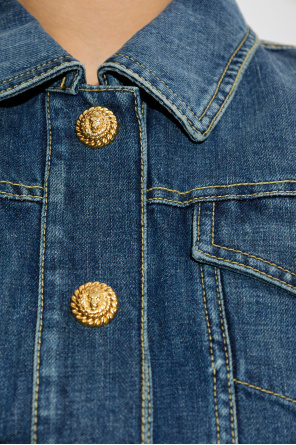 Balmain Kurze Jeansjacke