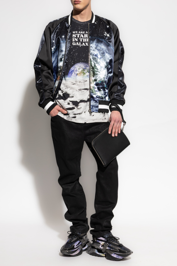 Balmain Printed 'bomber' jacket