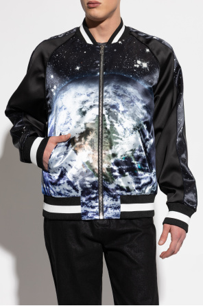 Balmain Printed 'bomber' jacket