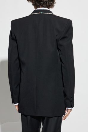 Balmain Wool blazer with appliqués