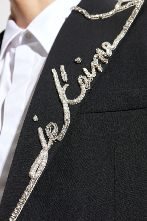 Balmain Wool blazer with appliqués