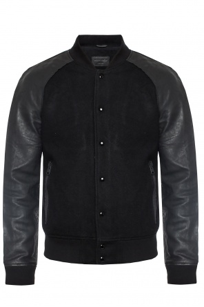 'elton' ribbed hem jacket od AllSaints