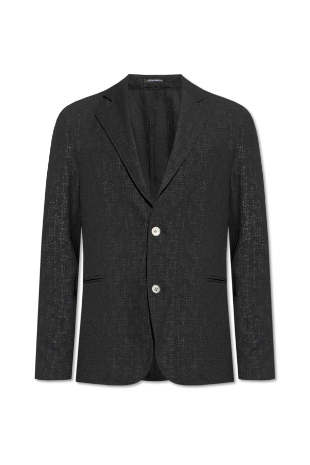 Emporio Armani Chaqueta con solapas abiertas