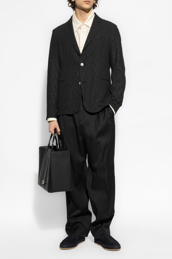 Emporio Armani Chaqueta con solapas abiertas