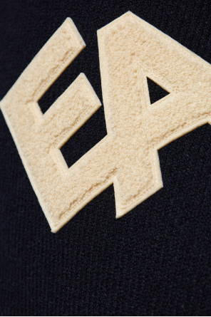Emporio Armani Wool jacket with logo