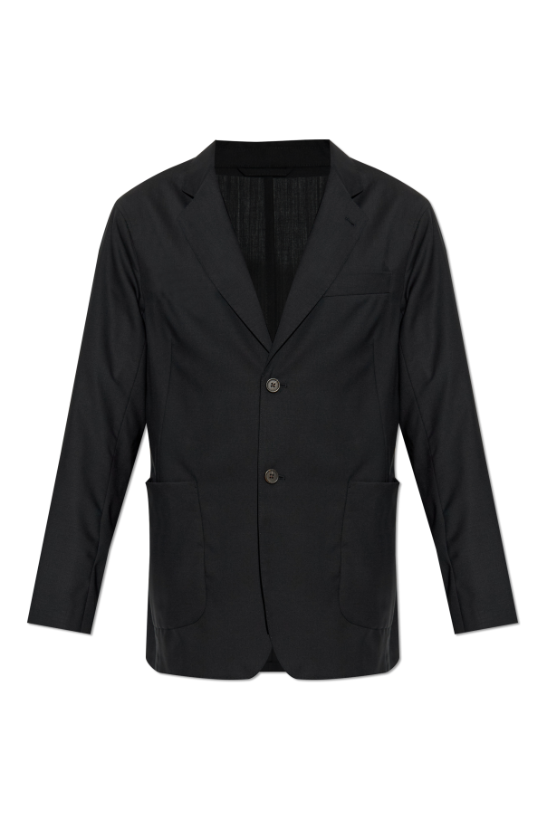 Wool blazer with notch lapels od Emporio Armani