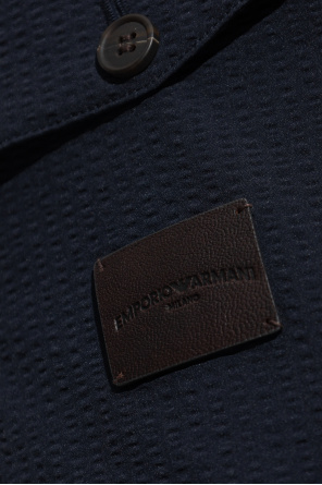 Emporio Armani Jacket with logo patch