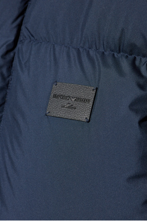 Emporio Armani Chaqueta de plumas con capucha desmontable