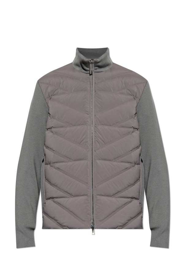 Cardigan with down filling od Emporio Armani