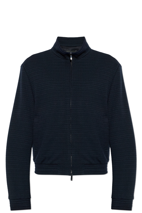 Emporio Armani Sweatshirt with stand-up collar