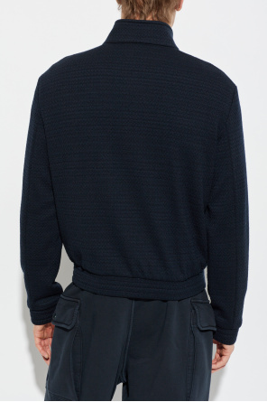 Emporio Armani Sweatshirt with stand-up collar